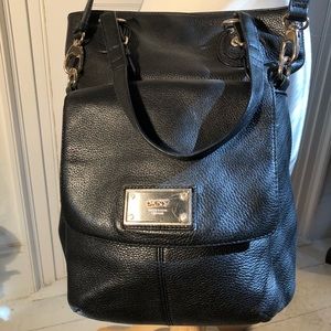 DKNY Black Leather Purse
